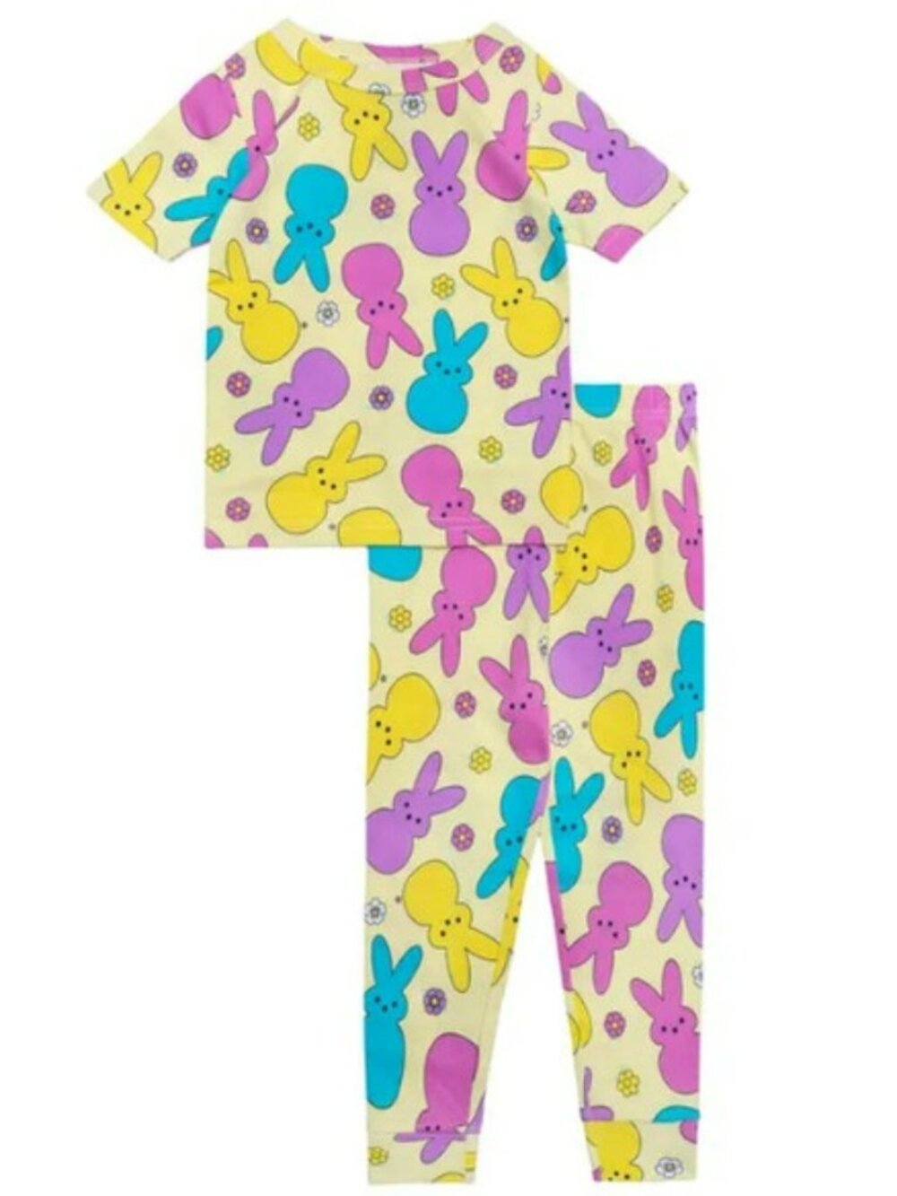 NWT. PEEPS Toddler Gender Neutral 2-Pc Pajama Set